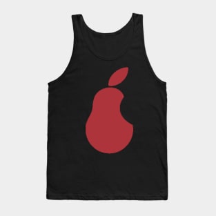 Iconic Pear Brand Red Tank Top